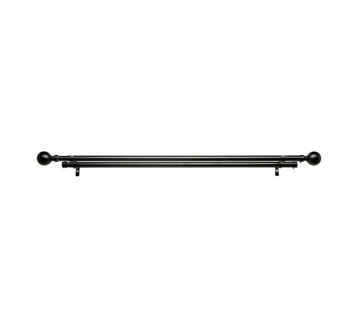 Decor Depot 2225 mm Expanding Curtain Steel Rod Double Pole Ball End