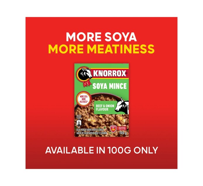 Knorrox Soya Mince Beef & Onion (100g) Makro