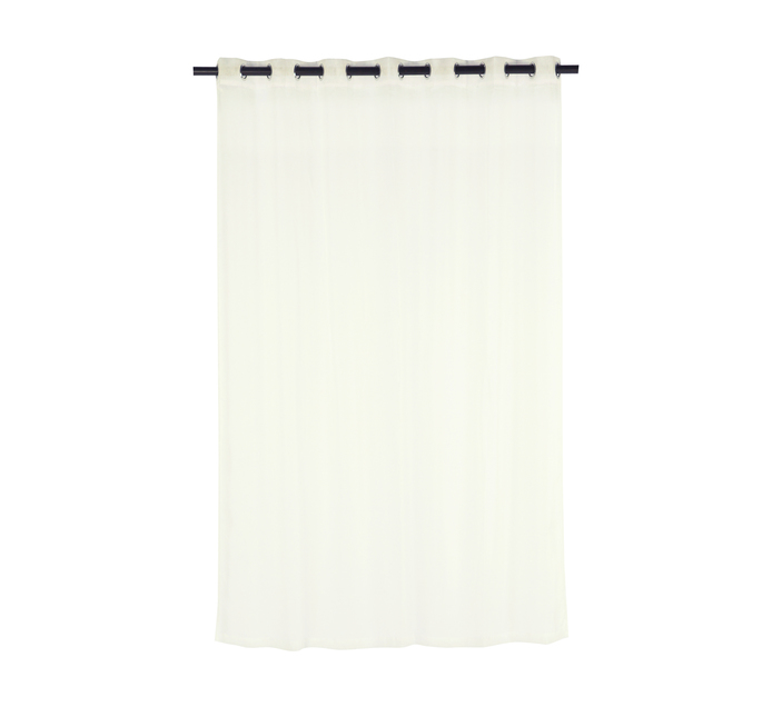 Design Collection 230 x 223 cm Plain Voile Eyelet Curtain Makro