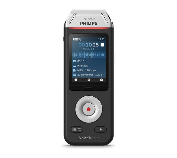 DVT2810 8GB voice recorder with Dragon Makro