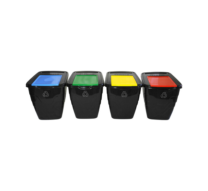 Otima 4Piece 40 l Recycling Bin Set Makro