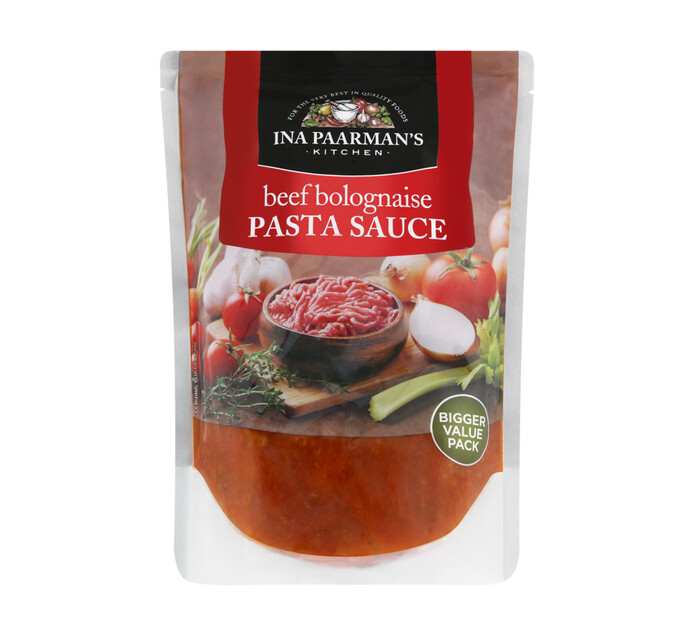 Ina Paarman Pasta Sauce Beef Bolognaise (1 x 600g) Pasta Sauces