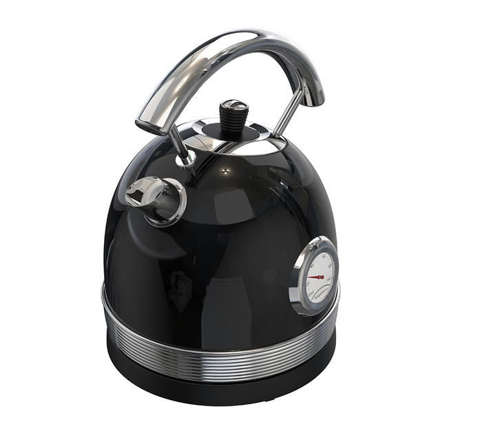 Milex Retro 360 Kettle Black Makro