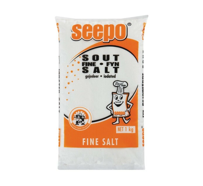 Seepo Fine Salt Polybag (20 x 1kg)
