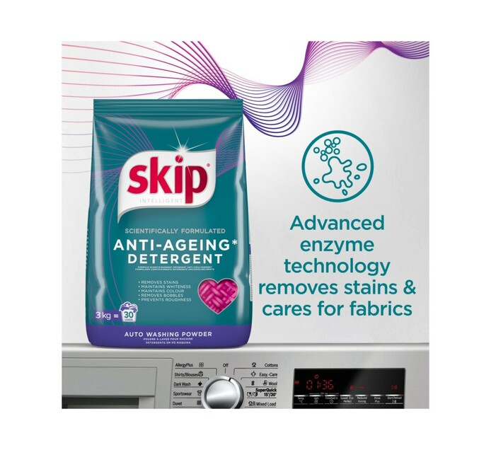 Skip Auto Washing Powder Bag (1 x 3kg) Makro