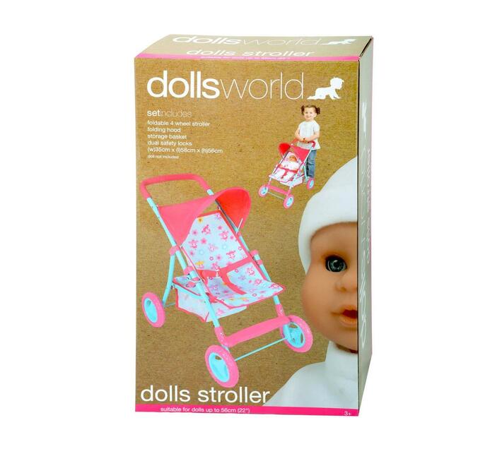 Dollsworld Deluxe Dolls Stroller Pram Makro