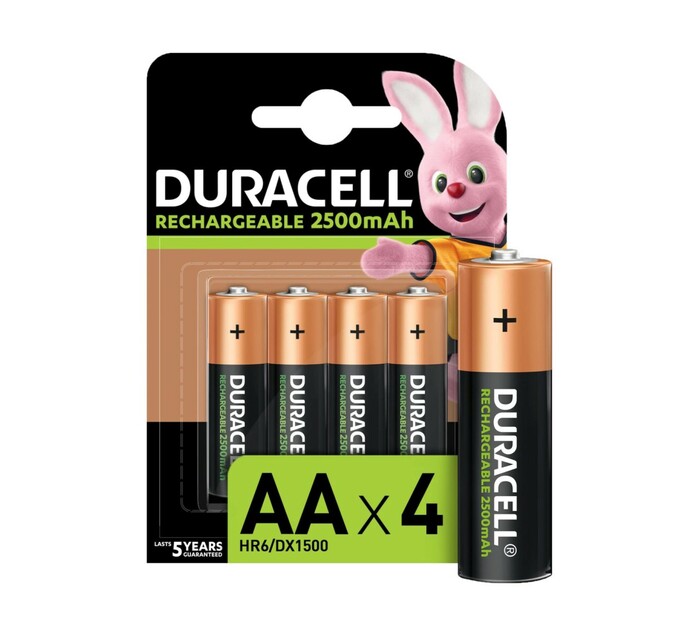 Duracell Rechargeable Batteries 4Pack Makro