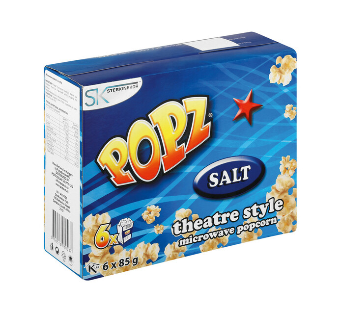 Sterkinekor Microwave Popcorn Salt (1 x 6's)