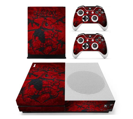 SKIN-NIT Decal Skin For Xbox One S: Deadpool 2017