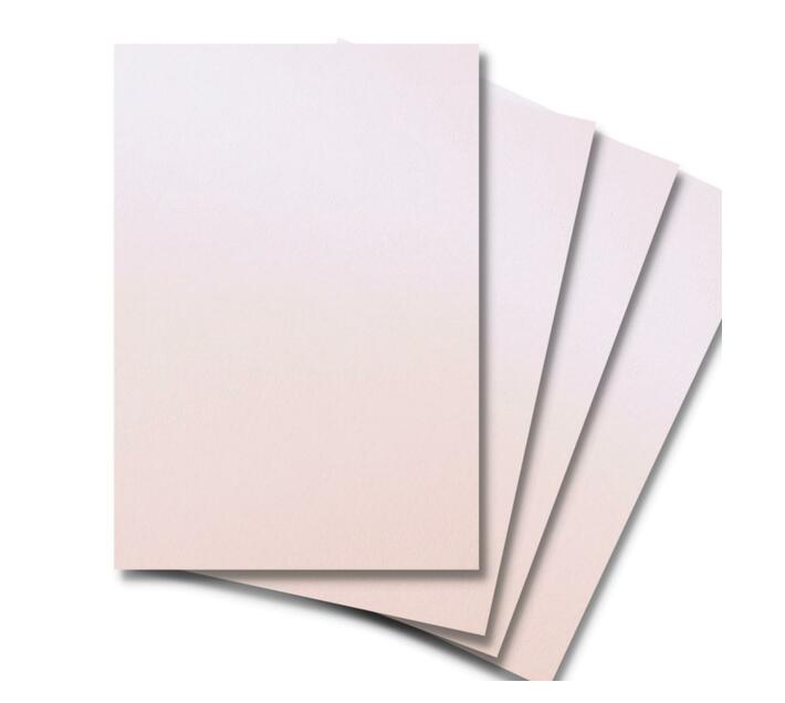 A4 Curious Metallic Board 300gsm Pack of 50 Pink Quartz Makro