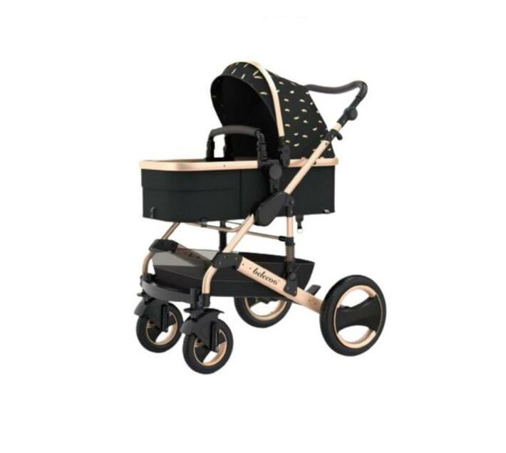 Sastro Q3 Gold Premium Addition Belecoo Baby Stroller Pram Single Makro