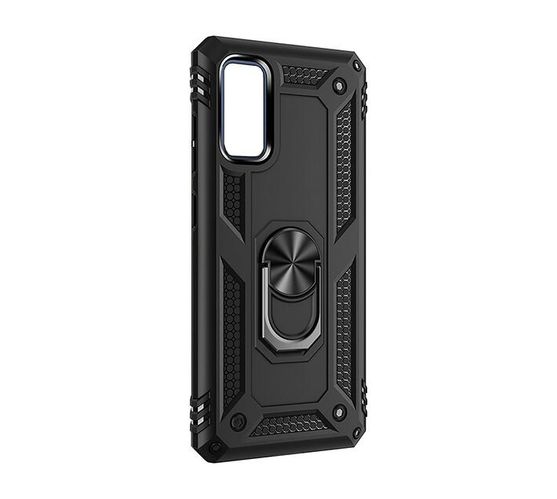 Shockproof Armor Stand Case for Samsung Galaxy S20+ Black