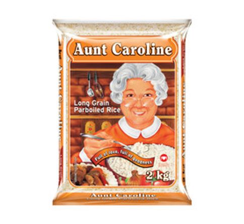 Aunt Caroline Parboiled Rice (1 x 2kg)