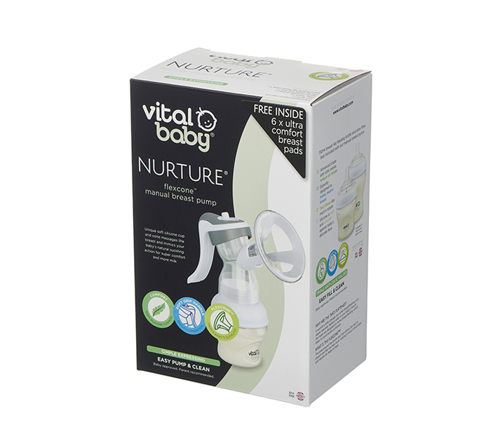 Vital Baby® NURTURE™ flexcone™ manual breast pump Makro