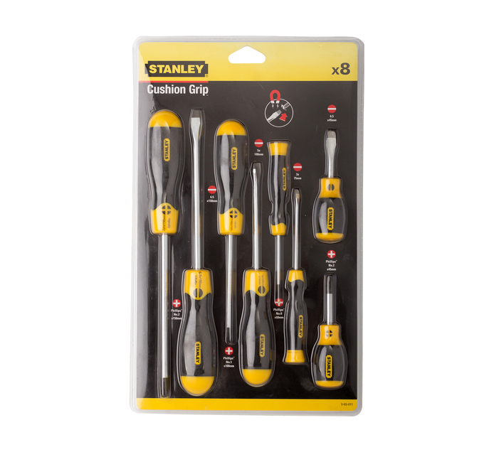 Stanley 8 PC Screwdriver Sets Makro