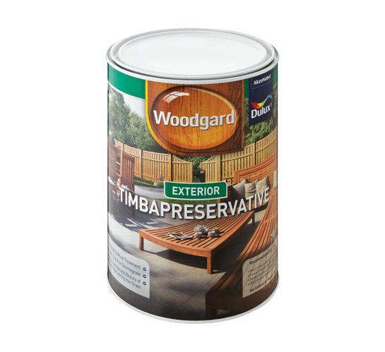 Dulux 5 l Woodgard Timbapreservative Wood Finish Clear 
