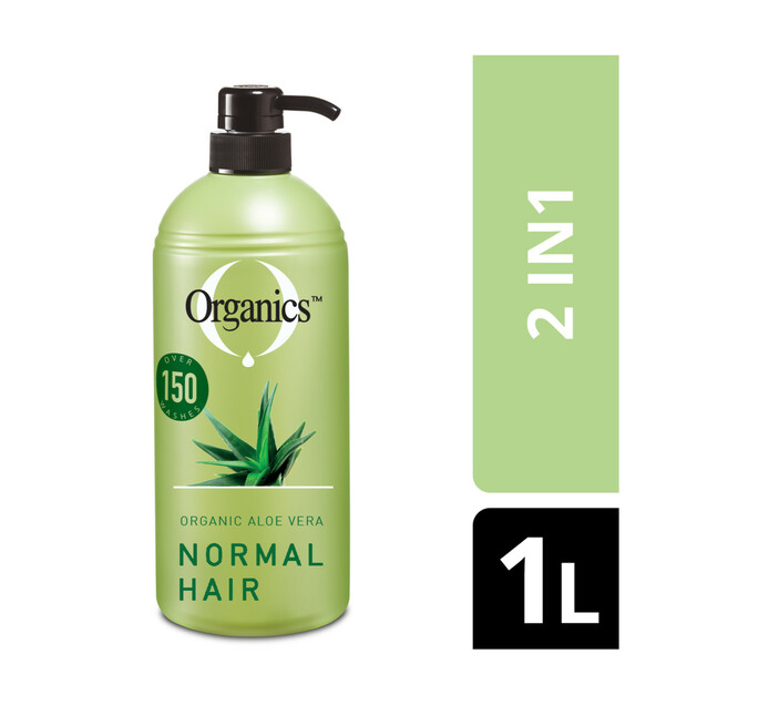 Organics Shampoo 2 In 1 Normal (1 x 1L) Makro