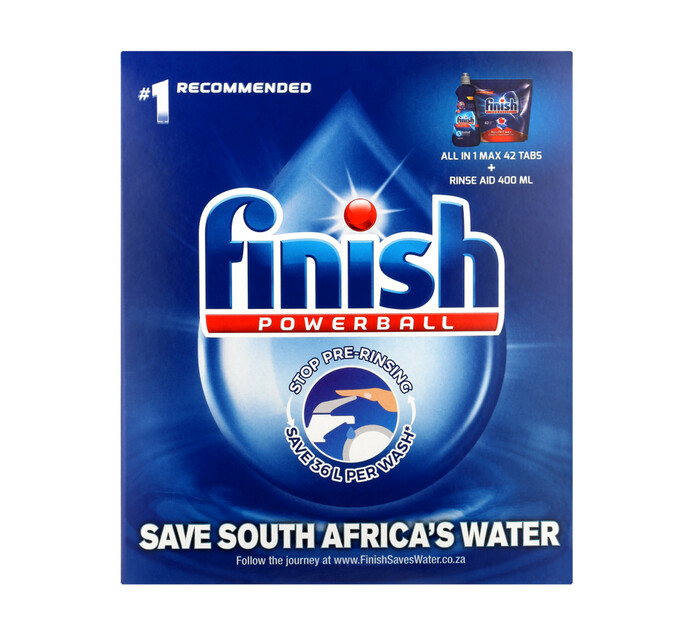Finish offer dishwasher tablets, and additives that work in your