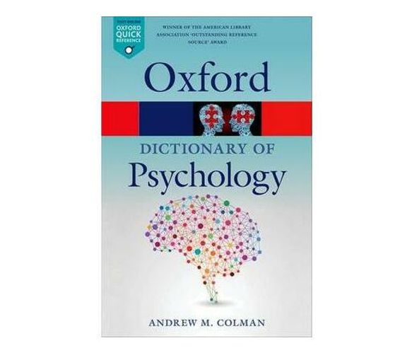 A Dictionary of Psychology (Paperback / softback)
