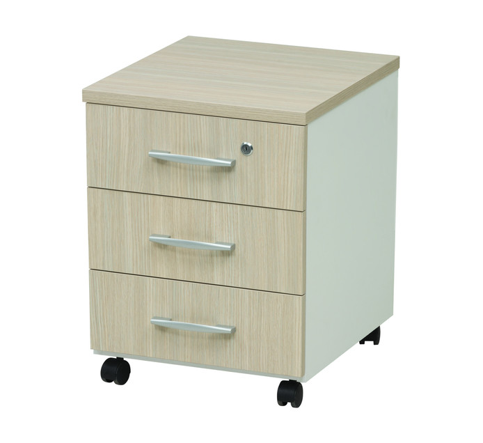 Elite Platinum 3Drawer Mobile Pedestal Makro