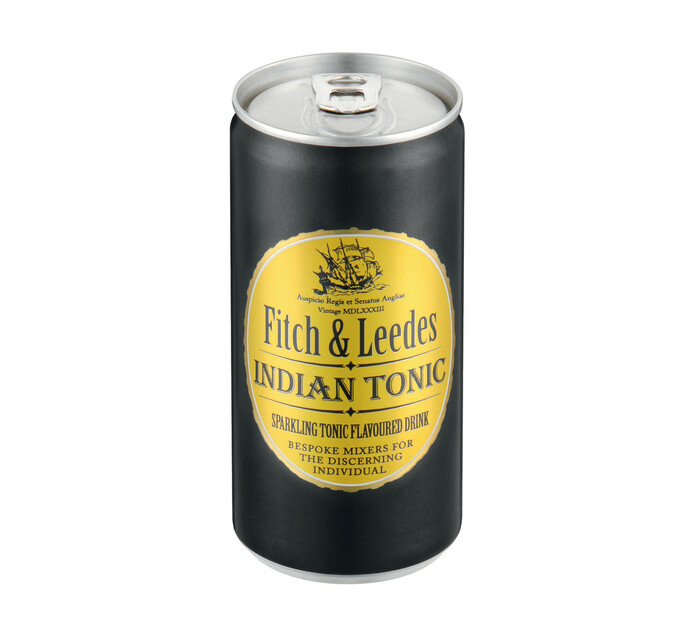 Fitch & Leedes Indian Tonic Can (6 x 200ml)