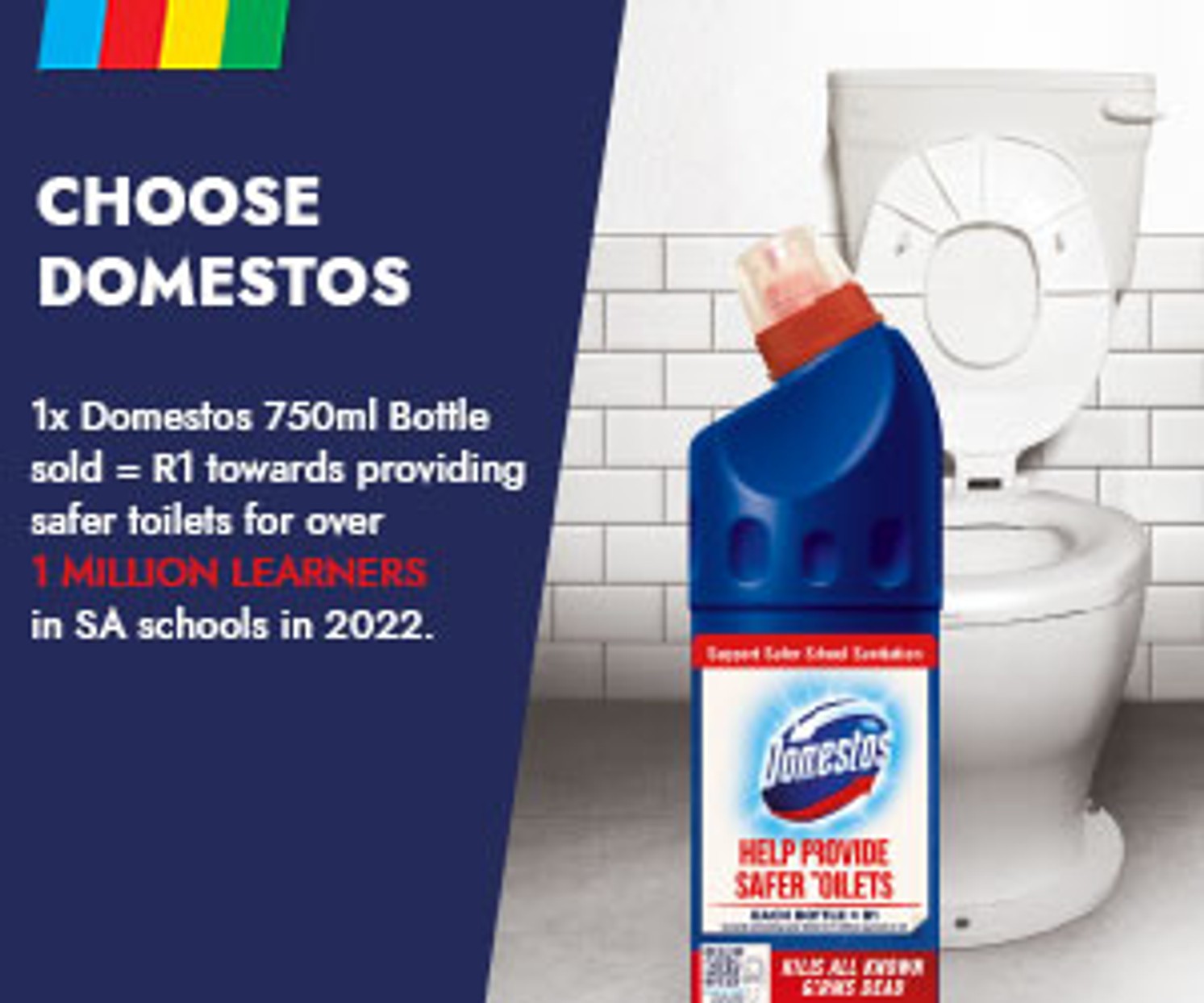 Domestos Toilet Cleaner & Disinfectant Makro Online Site
