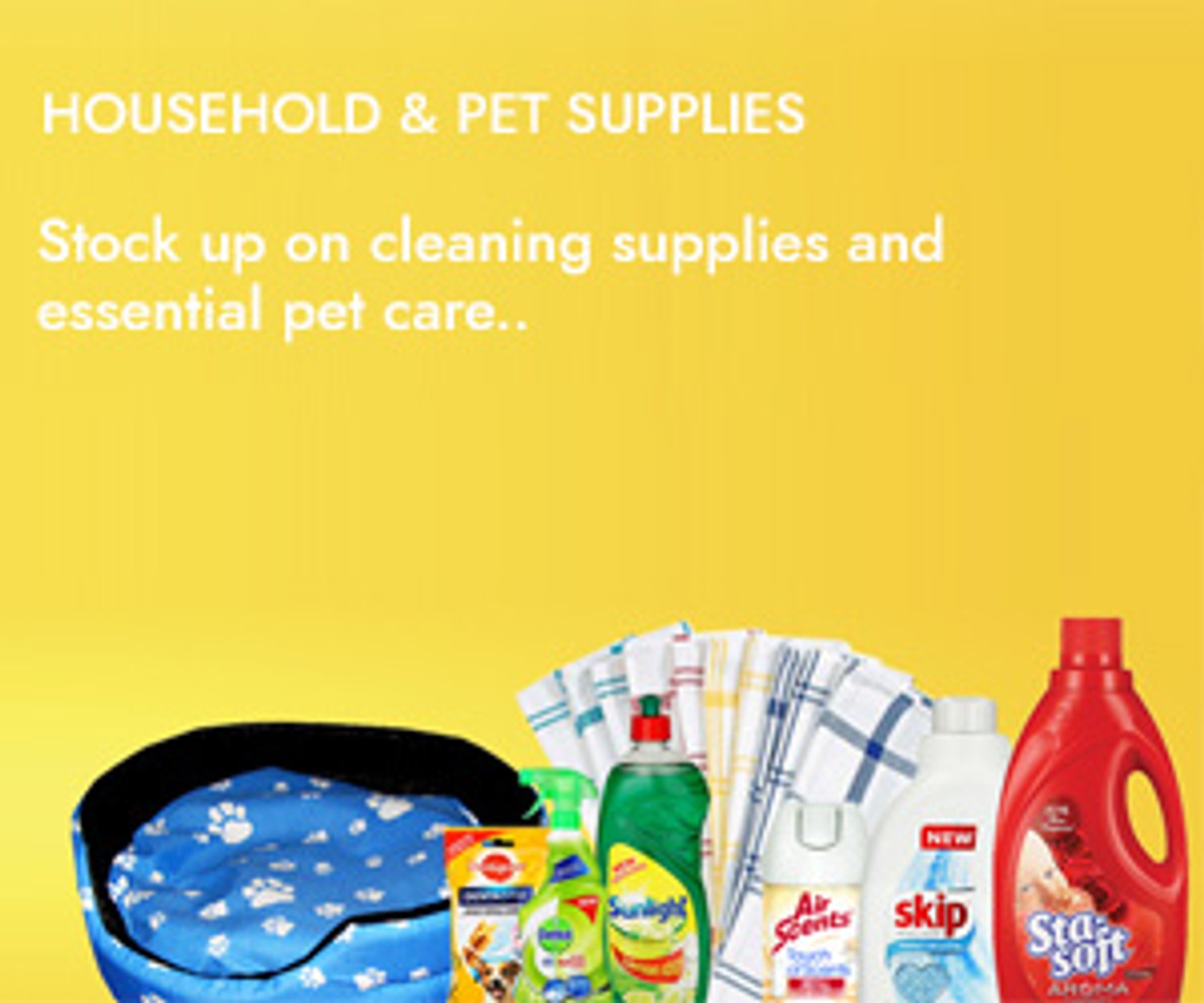 Household & Pet Supplies Cleaning Supplies Makro Online